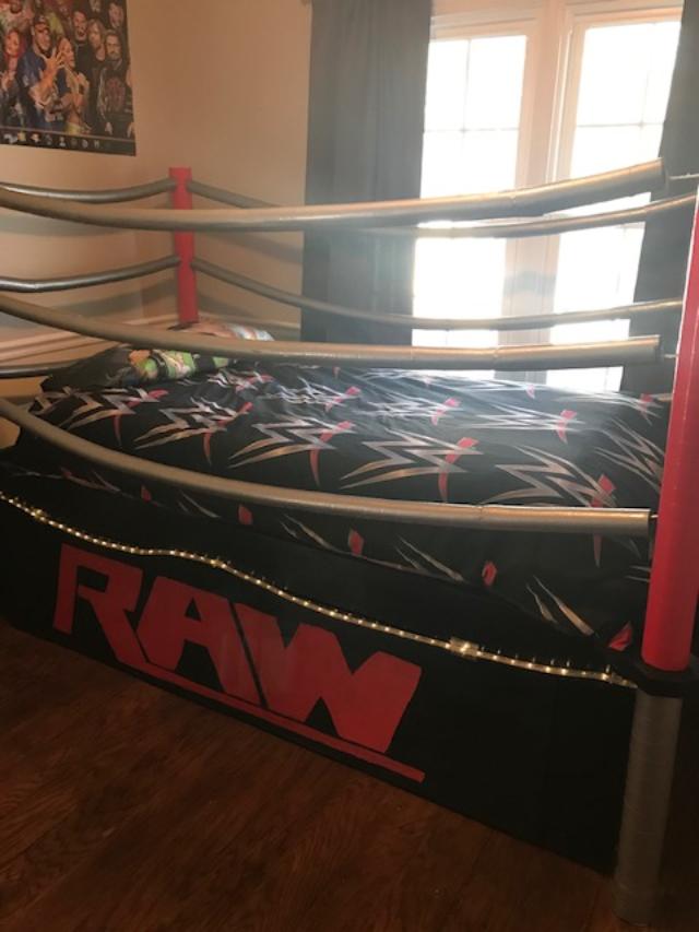 WWE Wresting Ring Bed Holiday's Custom Kids Beds